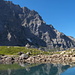 "Dert hinde am Oberhornsee": Aussicht auf Tschingelturm, Ellstabhorn und Tschingelflühe