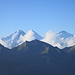 Omnipräsente Berner Alpen