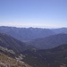 Vista sull'Alta Val Bognanco dal Passo di Monscera o poco più in sù