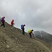 Steiler Abstieg vom Ganda Ri