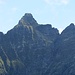 La fantastica pala del Piz de Groven; sulla dx la cresta che va al Piz de la Molera