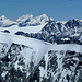 Panorama von hohen Wallisern