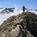 Yvo auf dem Gipfelgrat (Geltenhorn - Arpelistock)