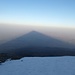 phantastischer Anblick; der Schattenwurf des Ararat
