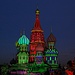 Kremlin Tattoo: Die Basilius-Kathedrale wird festlich beleuchtet