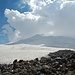 Blick vom Hochlager in Richtung Elbrus (Ostgipfel)