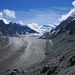 Blick nach Süden auf den Glacier de Corbassière 