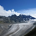 Blick vom Col des Avouillons nach Südosten auf den Glacier de Corbassière 