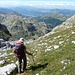 Abstieg auf montenegrinischer Seite nördlich des Gipfels