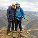 Good climb! Nic and Fabi on our second Andean summit together.