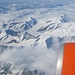 schöner Flug über die Alpen ...