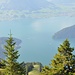 Vierwaldstättersee zwischen Ober Nas und Unter Nas.