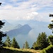 Durchblick auf Vierwaldstättersee und den Bürgenstock.