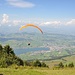 Vor Rigi Staffelhöhe starten die Gleitschirmflieger.