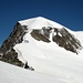 Alphubel mit der "Eisnase" - der Aufstieg erfolgt auf dem Schneegrat
