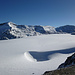 Das grosse Loch im Gletscher und der Wildstrubel