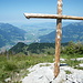 Gipfelkreuz mit Blick zum Zürichsee