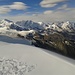 Monte Rosa, Dufourspitze, Lyskamm, ...
