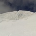 Eisbruch beim Alphubel Gipfelaufbau