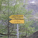 Beginn des Wanderwegs