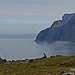 Sicht über den Sandfjorden zum Nordkapp