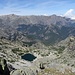 fantastischer Ausblick: über dem Lac d'Oro erhebt sich der Monte Cinto