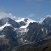 Pigne d'Arolla, La Serpentine und Mont Blanc de Cheilon