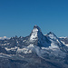 Matterhorn, Dent d'Hérens, Mont Blanc