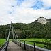 Auf der Brücke über die Donau