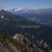 Der Hochwart (2626m), dahinter der Schnalskamm