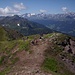 Blick von der Großen Laugenspitze (2434m) Richtung Similaun und Schnalskam