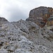die Punta del Pin mit der übermächtigen Hohen Gaisl