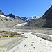Das Mont-Brulé Massiv hinter dem Haut Glacier d'Arolla