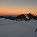 Sonnenaufgang auf dem Gletscher