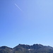 Auf der anderen Talseite: Piz Mezdi, Piz d'Arpiglias, Piz Sursassa und Munt Baselgia und ein wunderbar blauer Himmel