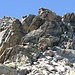 The crux of the Bergseeschijen ascent.