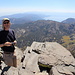 Happy to be on 3287m, high above Lake Tahoe