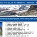 offizielle Tourenbeschreibung der Bergbahnen-Saas-Fee