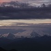 Walliser Gipfel verstecken sich in den Wolken