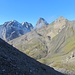 Aufstieg zur Fangekarspitze mit Blick zu Valluga, Roggspitze und Erlispitze Ostgipfel