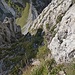 Blick zurück: steil ist's alleweil.
