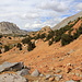 Colorful terrain near Spearhead Lake