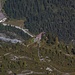 Tiefsicht im Zoom auf die Doldenhornhütte SAC