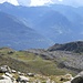 La piana su cui sorge l'Alpe Visogno.