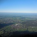Der schöne Tiefblick vom Breitenberg auf Pfronten