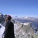 Du sommet vue vers l'Oberland Bernois, en particulier le Lauteraarhorn.
