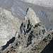 Punta di Val Scaradra: ben evidente la via di salita sulla cresta SSE