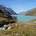Der lange Rückweg am See entlang steht noch bevor, jetzt auf der östlichen Seite