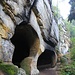 Malá Cikánská jeskyně (Kleine Zigeunerhöhle), einstiger Schleifsandabbau