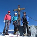 Gipfelphoto mit Bergführer Pio